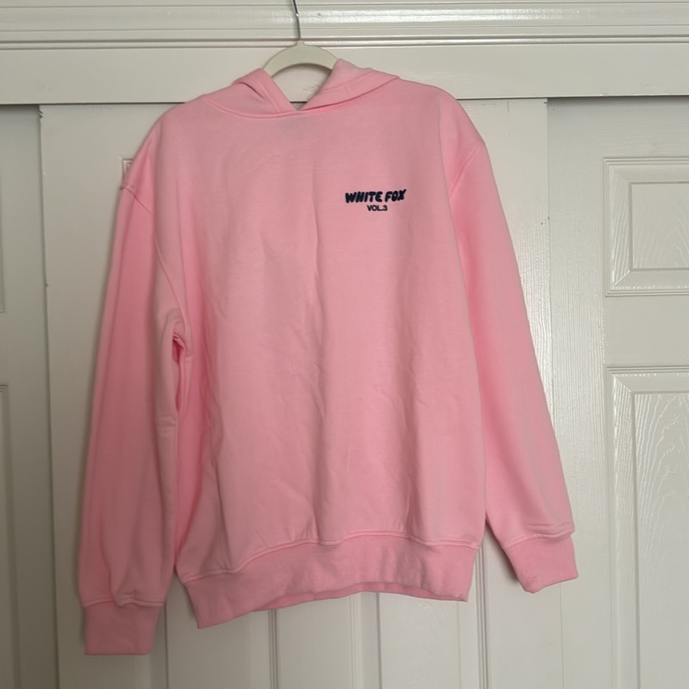 WHITE FOX Offstage Hoodie Posy Pink NWT - Picture 15 of 16